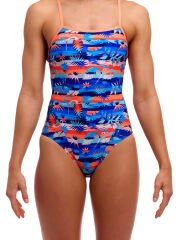 Funkita SS Forever Fossil Kadın Antrenman Mayosu – C-Infinity Dayanıklı Kumaş