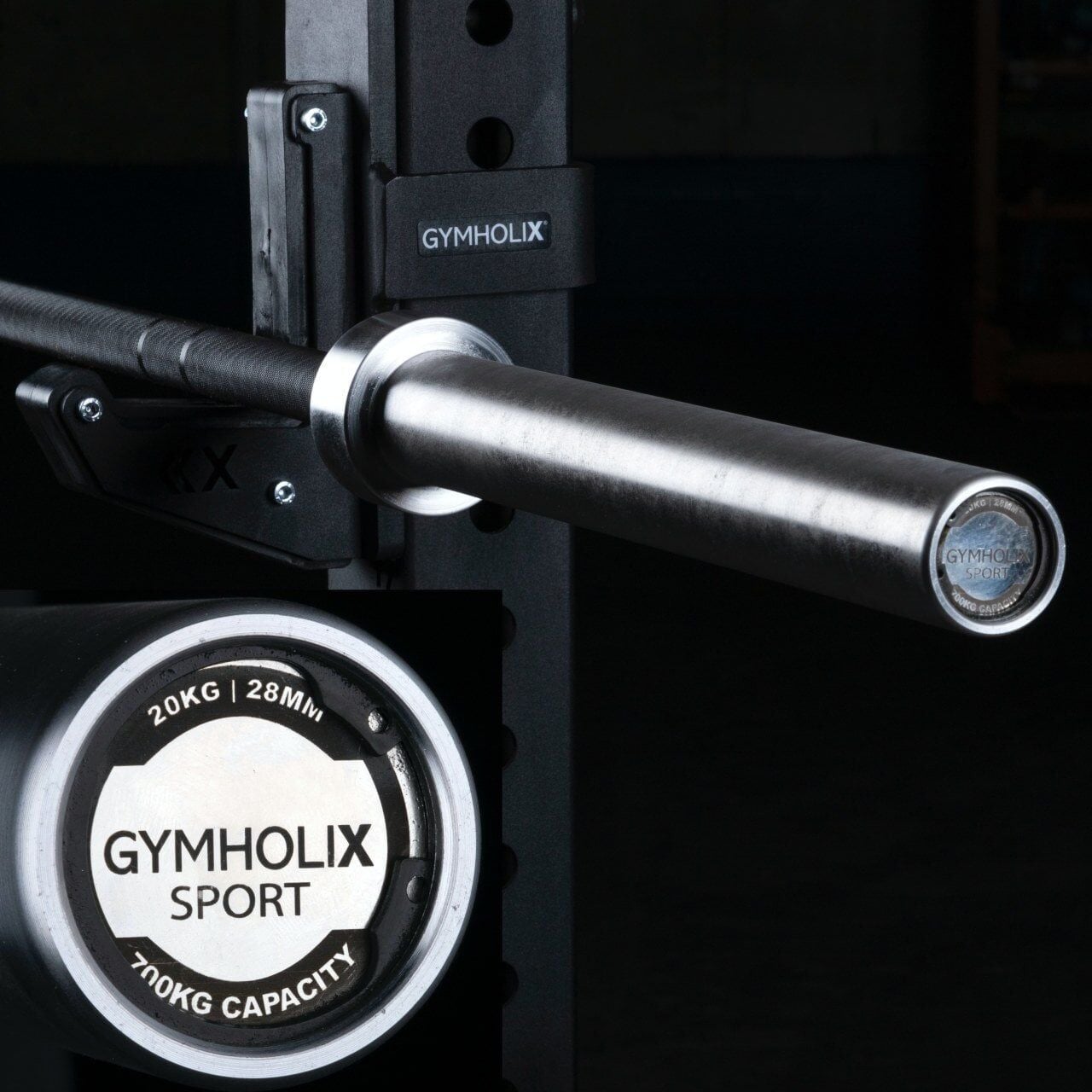 GYMHOLIX® Sport Olimpik Halter 20KG 220CM | Profesyonel Barbell