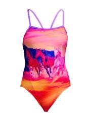 Funkita SS Go Riding Kadın Antrenman Mayosu – C-Infinity Klor Dayanımlı