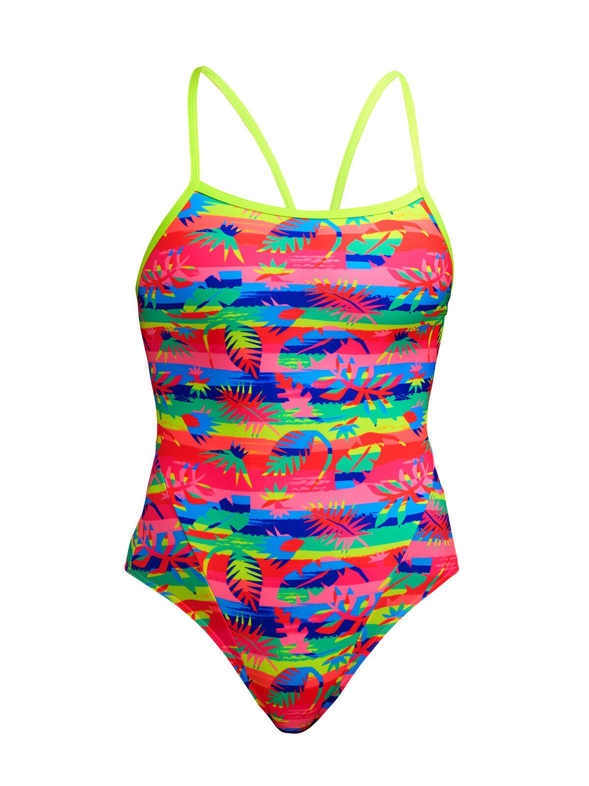 Funkita SS Free Foliage Kadın Antrenman Mayosu – C-Infinity Klor Dayanımlı