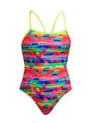 Funkita SS Free Foliage Kadın Antrenman Mayosu – C-Infinity Klor Dayanımlı