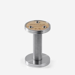 GYMHOLIX® Paslanmaz Çelik Ahşap Başlı Dambıl - Stainless Steel Dumbbell (Tek) (FGX1010) 2.5KG