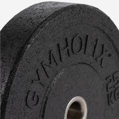GYMHOLIX® Heavy Duty Bumper Plate | Profesyonel Kauçuk Ağırlık Plakası 10 KG Plaka Çift
