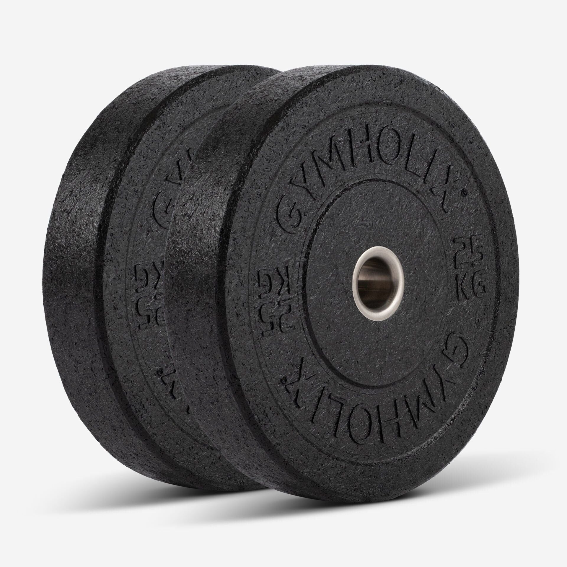 GYMHOLIX® Heavy Duty Bumper Plate | Profesyonel Kauçuk Ağırlık Plakası 10 KG Plaka Çift