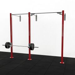 XWORKS 3 Bacak Tek İstasyon Duvar Tip Rig Sistemi (FWXW003) KIRMIZI (RAL3000)