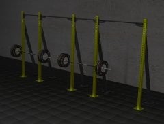 GYMHOLIX® 2 Rack 5 Bacak V Tip İstasyon (Rig) (GFWXN005)