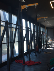 GYMHOLIX® 2 Rack 5 Bacak V Tip İstasyon (Rig) (FGXN005)