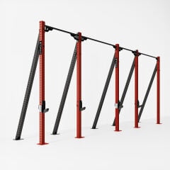 GYMHOLIX® 2 Rack 5 Bacak V Tip İstasyon (Rig) (FGXN005)