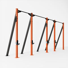 GYMHOLIX® 2 Rack 5 Bacak V Tip İstasyon (Rig) (FGXN005)