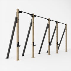 GYMHOLIX® 2 Rack 5 Bacak V Tip İstasyon (Rig) (FGXN005)