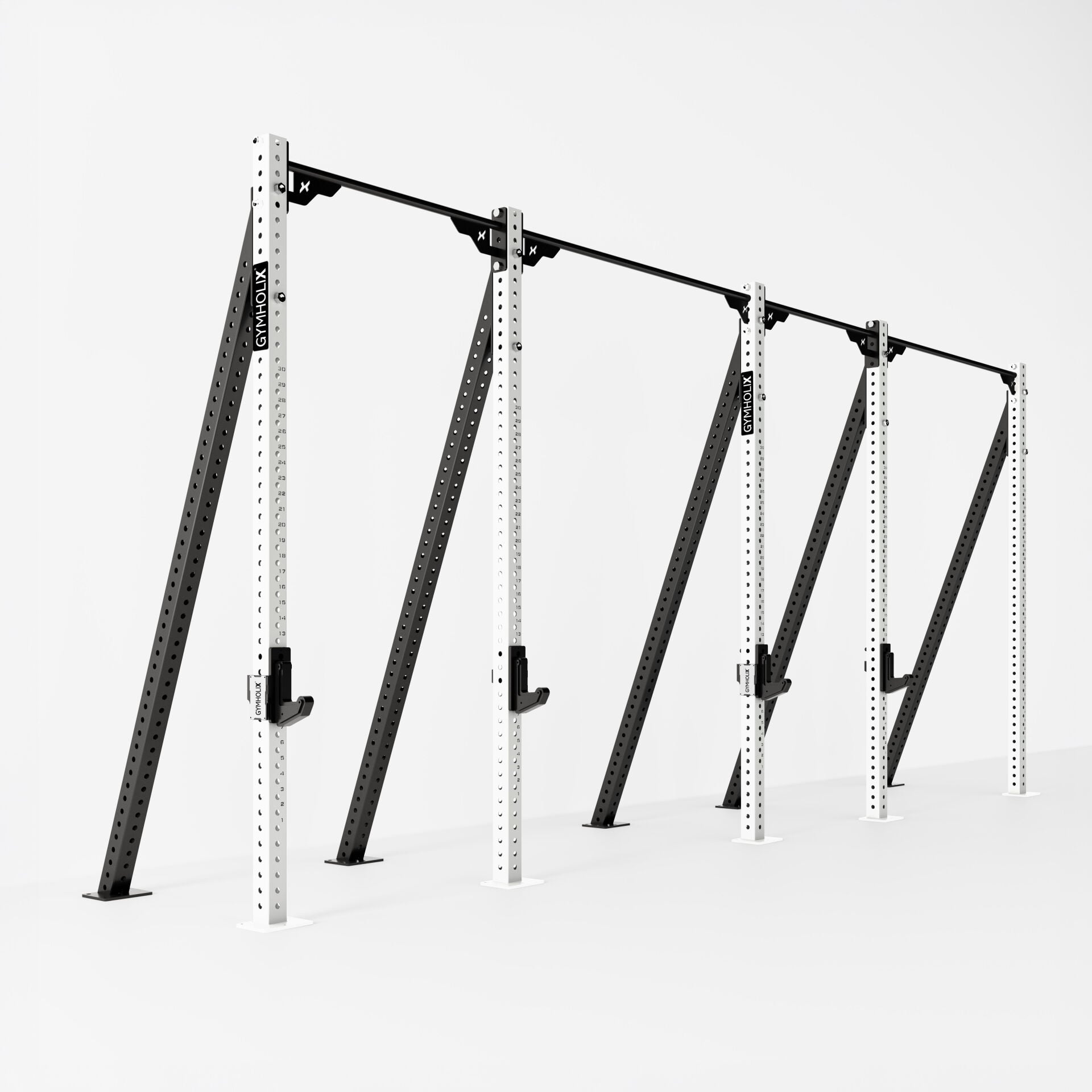 GYMHOLIX® 2 Rack 5 Bacak V Tip İstasyon (Rig) (FGXN005)