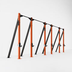 GYMHOLIX® 3 Rack 6 Bacak V Tip İstasyon (Rig) (FGXN006)
