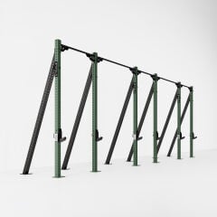 GYMHOLIX® 3 Rack 6 Bacak V Tip İstasyon (Rig) (FGXN006)