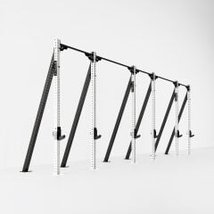 GYMHOLIX® 3 Rack 6 Bacak V Tip İstasyon (Rig) (FGXN006)