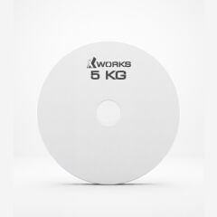 XWORKS Renkli Mikro Metal Plaka | Powerlifting Çelik Ağırlık Plakası (Çift) (FWX7001) 5KG