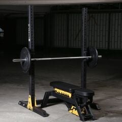 GYMHOLIX® Squatr | Profesyonel Squat & Bench Rack Fonksiyonel İstasyon (FGX0077)