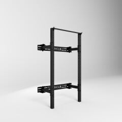 GYMHOLIX® SquatW V2 Duvar Menteşeli İstasyon | Katlanabilir Squat Rack (FGX0094)