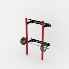 GYMHOLIX® SquatW V2 Duvar Menteşeli İstasyon | Katlanabilir Squat Rack (FGX0094)