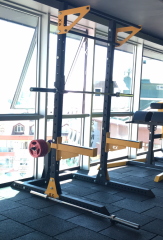 GYMHOLIX® Sipahi Half Rack | Pull-Up & Plaka Askılı Squat Rack (FGX0076)
