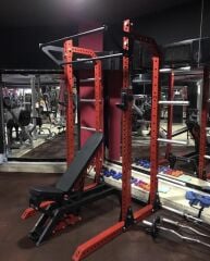 GYMHOLIX® Sipahi V1 Half Rack | Profesyonel Heavy Duty Squat Rack (FGX0105)