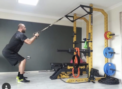 GYMHOLIX® Sipahi V1 Half Rack | Profesyonel Heavy Duty Squat Rack (FGX0105)