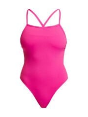 Funkita SST Still Pink Kadın Antrenman Mayosu – İnce Askı Tasarımı & C-Infinity Klor Dayanımlı