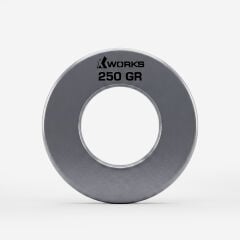 XWORKS Renkli Mikro Metal Plaka | Powerlifting Çelik Ağırlık Plakası (Çift) (FWX7001) 0.25KG