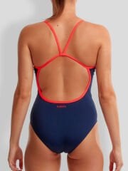 Funkita SS Ocean Fire Kadın Antrenman Mayosu – İnce Askı Tasarımı & C-Infinity Klor Dayanımlı