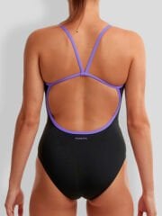 Funkita SS Night Mare Kadın Antrenman Mayosu – İnce Askı Tasarımı & C-Infinity Klor Dayanımlı