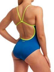 Funkita SS Glacier Glam Kadın Antrenman Mayosu – İnce Askı Tasarımı & C-Infinity Klor Dayanımlı