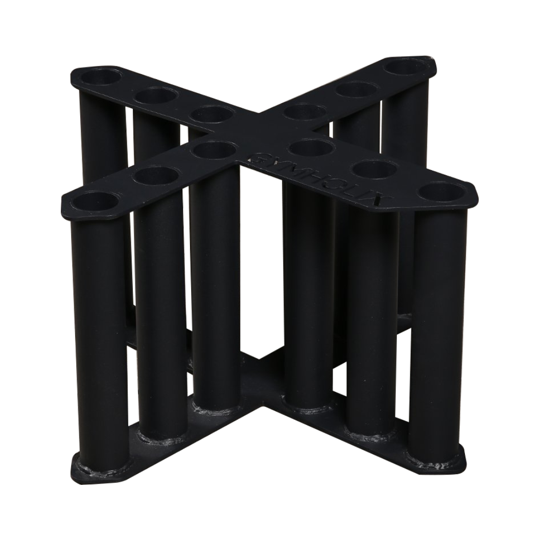 GYMHOLIX® 12’li Dikey Bar Halter Deposu | Vertical Barbell Stand