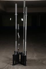 GYMHOLIX® 12’li Dikey Bar Halter Deposu | Vertical Barbell Stand