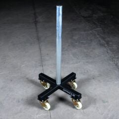 GYMHOLIX® Dikey Plaka Standı | Tekerlekli Plaka Deposu