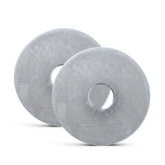 GYMHOLIX® EKO Mikro Metal Galvaniz Plaka | Powerlifting Çelik Ağırlık Plakası (Çift) (FGX7001) 2.5 KG Plaka Çift