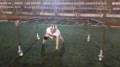 GYMHOLIX® Defansif Lineman Chute – Amerikan Futbolu Pad Level ve Teknik Antrenman Ekipmanı