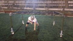 GYMHOLIX® Defansif Lineman Chute – Amerikan Futbolu Pad Level ve Teknik Antrenman Ekipmanı