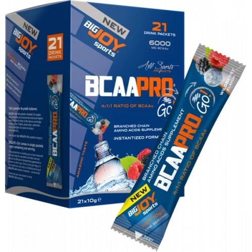 Bigjoy Sports BCAAPro Go! 4:1:1 (21 Servis) - Orman Meyve