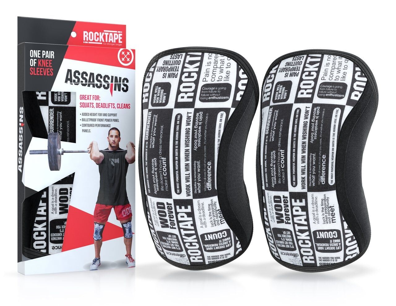 RockTape Manifesto 7mm Diz Kılıfı Dizlik (Knee Sleeve) S