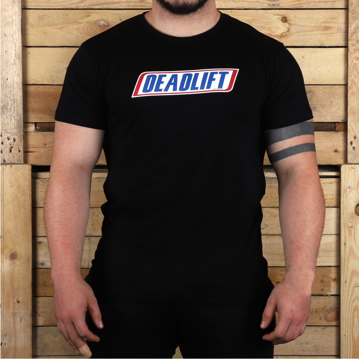 Gymholix Deadlift Gofret Unisex (Tişört - Tshirt) XL