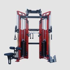 XWORKS Multi Rack Dual Adjustable Cable (Squat Bench) – MultiDAP (PLX0217) PARLAK ALÜMİNYUM (RAL830)