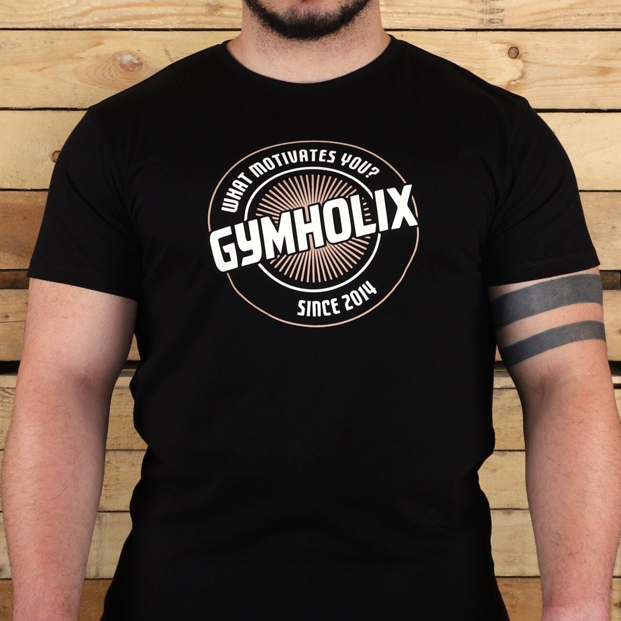 Gymholix Motivasyon Unisex Siyah