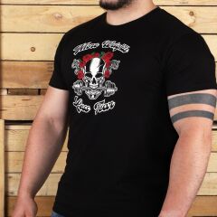 Gymholix Skull Unisex Siyah (Tişört - Tshirt) XS