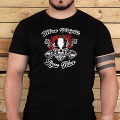 Gymholix Skull Unisex Siyah (Tişört - Tshirt) XXL