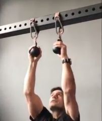 GYMHOLIX® Kavrama Topları (Çift) – Grip Strength ve Barfiks Aparatı