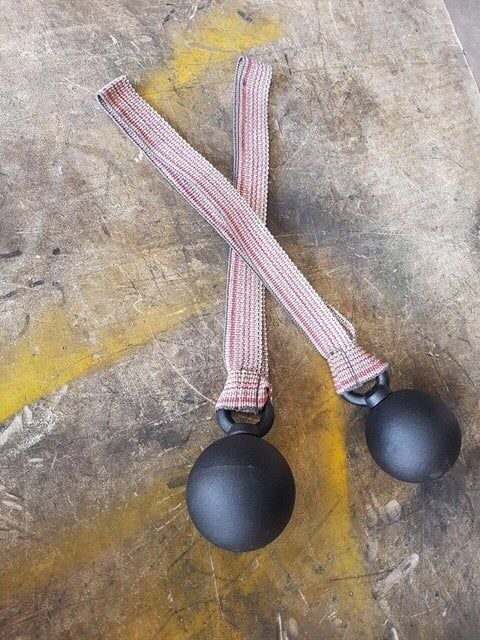 GYMHOLIX® Kavrama Topları (Çift) – Grip Strength ve Barfiks Aparatı