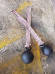GYMHOLIX® Kavrama Topları (Çift) – Grip Strength ve Barfiks Aparatı (FGA9910)