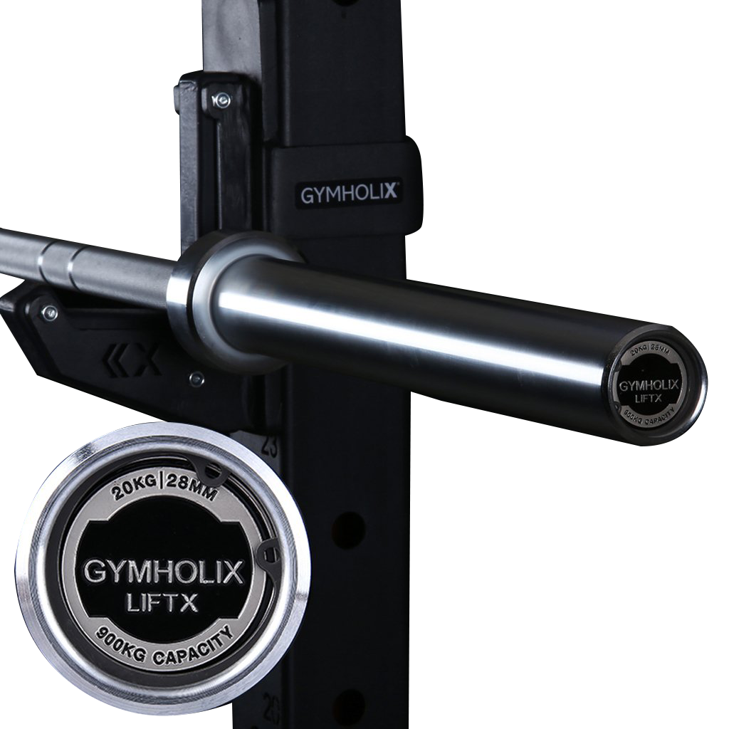 GYMHOLIX® LiftX Halter 20KG 220CM | Profesyonel Olimpik Barbell
