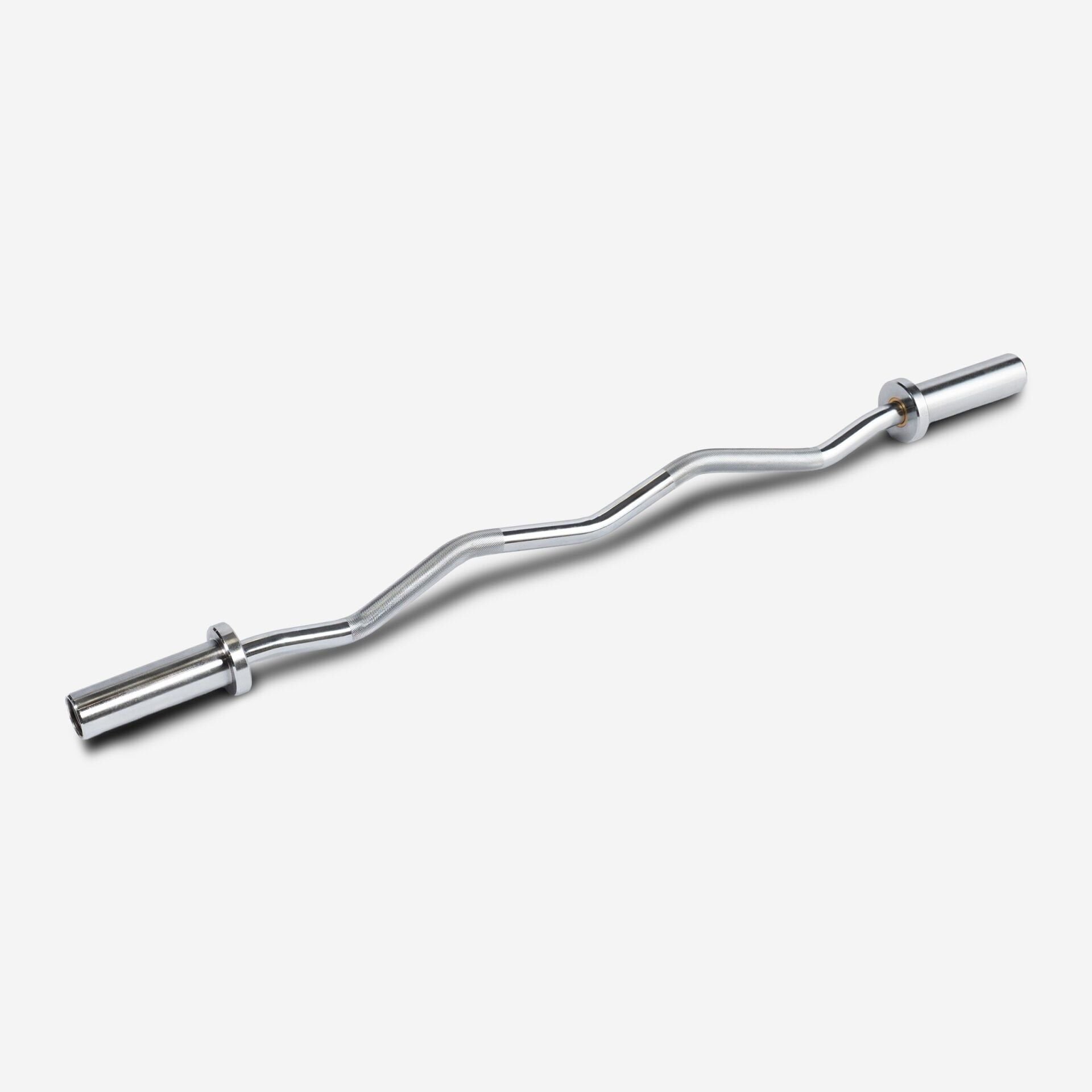 GYMHOLIX® EZ Olimpik Halter Curl Bar | Bilek Dostu Curl Bar