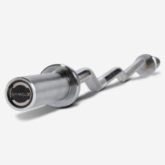 GYMHOLIX® EZ Olimpik Halter Curl Bar | Bilek Dostu Curl Bar