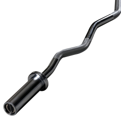 GYMHOLIX® EZ Olimpik Halter Curl Bar | Bilek Dostu Curl Bar